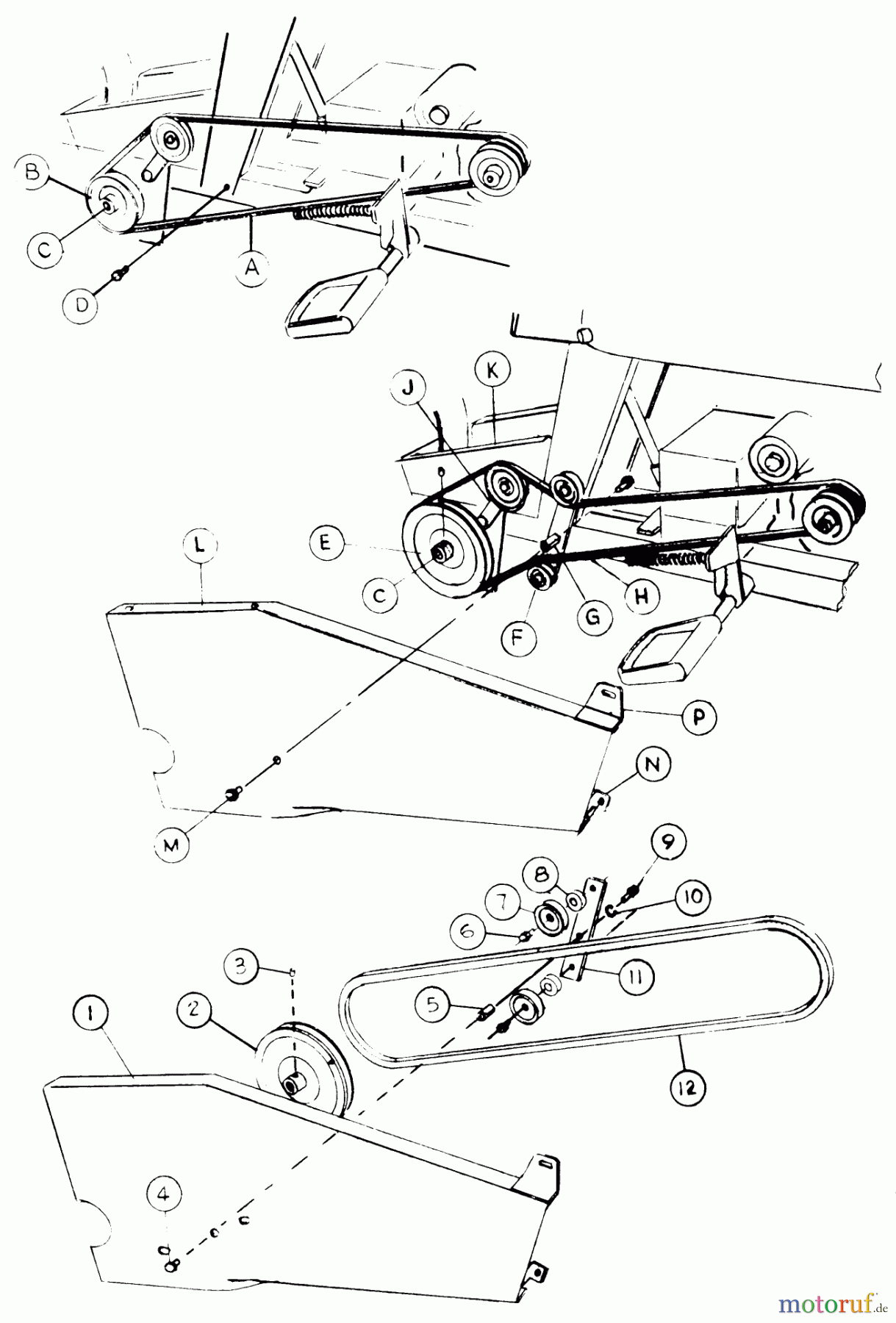 Toro Neu Accessories HY-2 - Toro Hydraulic Lift, 1963 SPEED REDUCTION SR-64 PARTS LIST