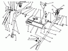 Toro 38555 (1028) - 1028 Power Shift Snowthrower, 1996 (69000001-69999999) Ersatzteile HANDLE ASSEMBLY