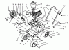 Toro 58431 - 3.5 hp Edger, 1987 (7000001-7999999) Ersatzteile FRAME ASSEMBLY