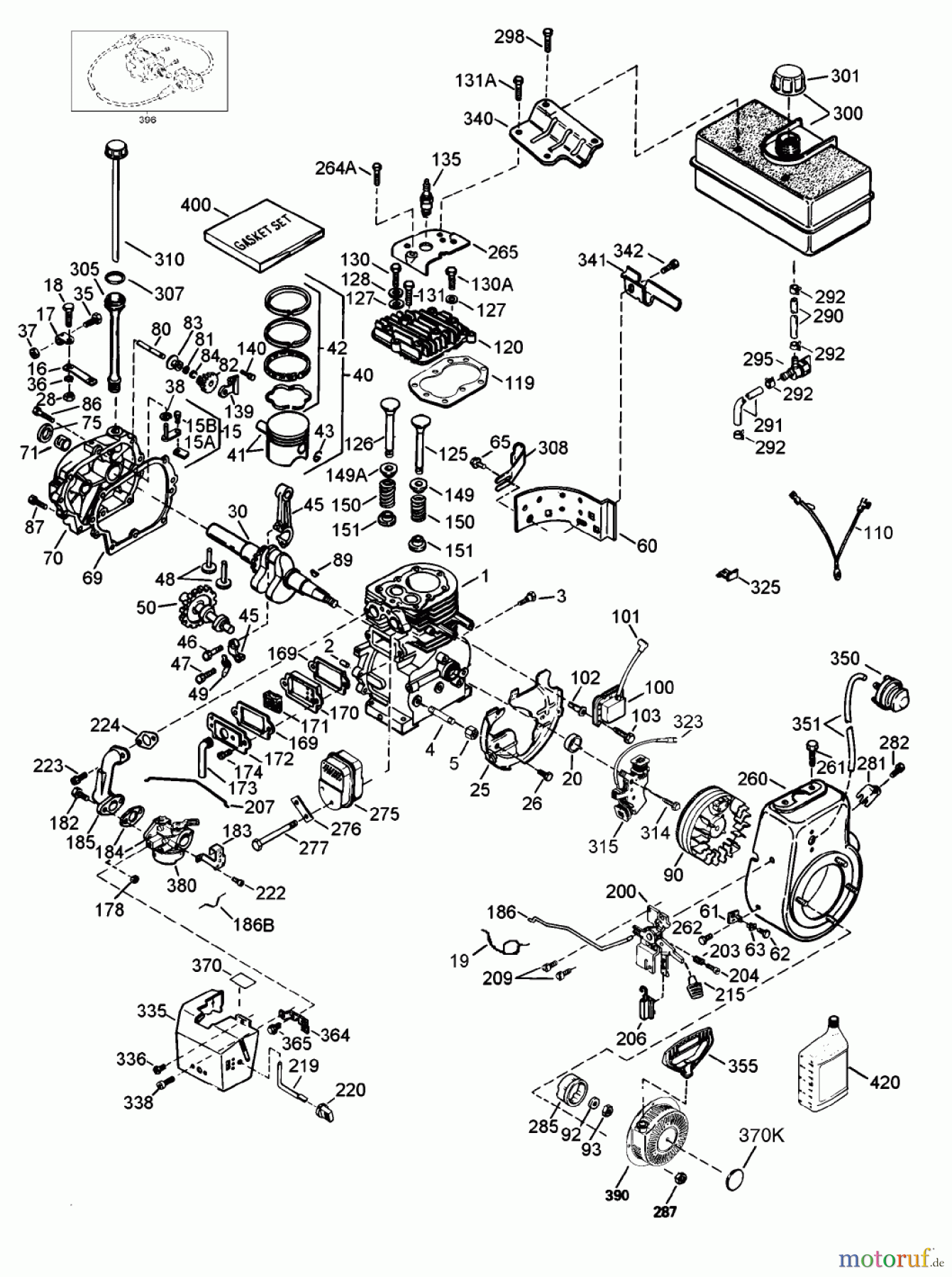  Toro Neu Snow Blowers/Snow Throwers Seite 1 38556 (1028) - Toro 1028 Power Shift Snowthrower, 1997 (7900001-7999999) TECUMSEH ENGINE MODEL HMSK100-159227V