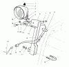 Toro 38555 (1028) - 1028 Power Shift Snowthrower, 1998 (890000001-899999999) Ersatzteile LIGHT ASSEMBLY (MODEL 38555 ONLY)