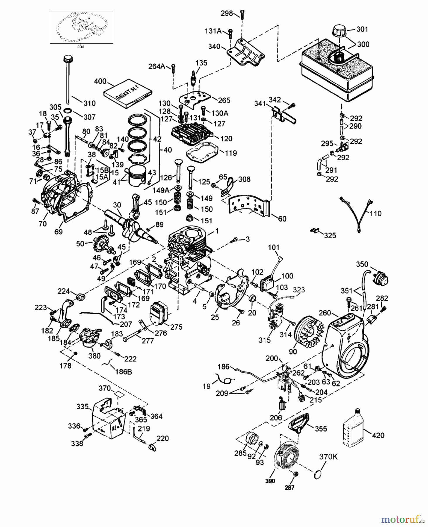 Toro Neu Snow Blowers/Snow Throwers Seite 1 38555 (1028) - Toro 1028 Power Shift Snowthrower, 1998 (890000001-899999999) TECUMSEH ENGINE MODEL HMSK100-159227W