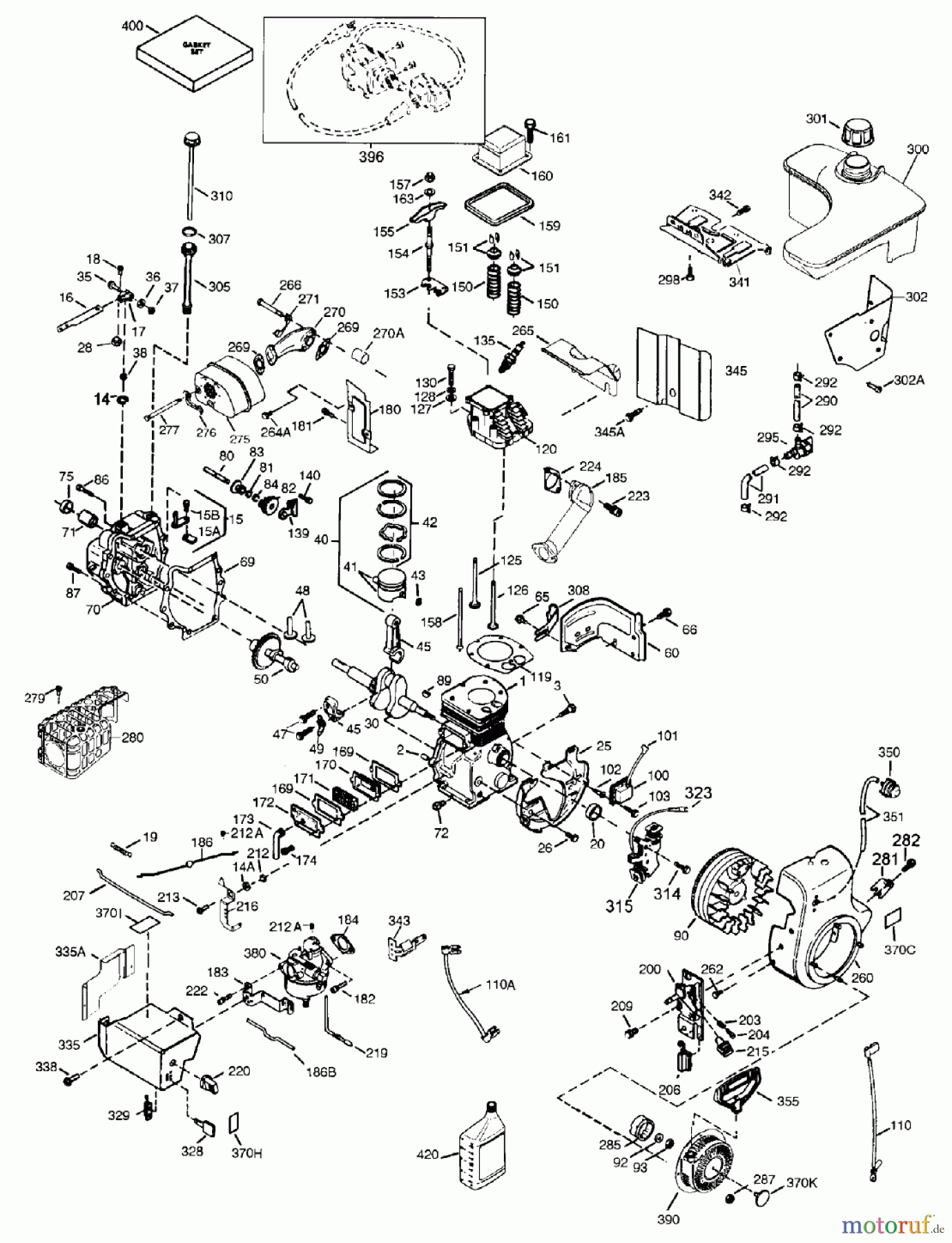 Toro Neu Snow Blowers/Snow Throwers Seite 1 38559 (1028) - Toro 1028 Power Shift Snowthrower, 2000 (200000001-200999999) ENGINE TECUMSEH OHSK100-221607A (ONLY ON: 38559)