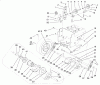 Toro 38559 (1028) - 1028 Power Shift Snowthrower, 2000 (200000001-200999999) Ersatzteile LOWER TRACTION ASSEMBLY