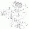 Toro 38559 (1028) - 1028 Power Shift Snowthrower, 2004 (240000001-240999999) Ersatzteile ENGINE AND TRANSMISSION ASSEMBLY