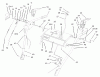 Toro 38560 (1028) - 1028 Power Shift Snowthrower, 2004 (240000001-240999999) Ersatzteile HANDLE AND CONTROL ASSEMBLY
