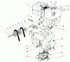 Toro 38580 (1132) - 1132 Power Shift Snowthrower, 1988 (8000001-8999999) Ersatzteile ENGINE ASSEMBLY
