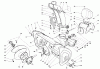 Toro 38580 (1132) - 1132 Power Shift Snowthrower, 1988 (8000001-8999999) Ersatzteile HOUSING & CHUTE ASSEMBLY
