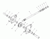 Toro 38580 (1132) - 1132 Power Shift Snowthrower, 1989 (9000001-9999999) Ersatzteile 32" AUGER GEARCASE ASSEMBLY NO. 66-8022