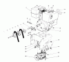 Toro 38580 (1132) - 1132 Power Shift Snowthrower, 1989 (9000001-9999999) Ersatzteile ENGINE ASSEMBLY