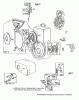 Toro 38580 (1132) - 1132 Power Shift Snowthrower, 1989 (9000001-9999999) Ersatzteile ENGINE BRIGGS & STRATTON MODEL 252416 TYPE 0756-01 & 0757-01 (MODEL NO. 38580 & 38565) #2