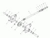 Toro 38566 (1132) - 1132 Power Shift Snowthrower, 1990 (0000001-0999999) Ersatzteile 32" AUGER GEARCASE ASSEMBLY NO. 66-8022