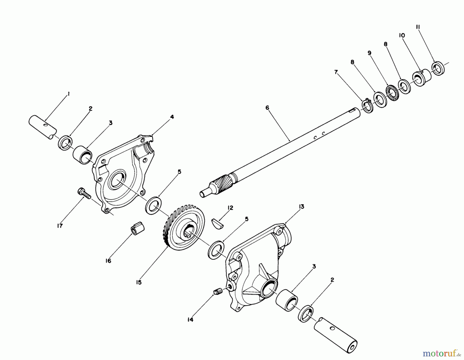 Toro Neu Snow Blowers/Snow Throwers Seite 1 38566 (1132) - Toro 1132 Power Shift Snowthrower, 1990 (0000001-0999999) 32