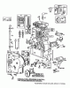 Toro 38566 (1132) - 1132 Power Shift Snowthrower, 1990 (0000001-0999999) Ersatzteile ENGINE BRIGGS & STRATTON MODEL 252416 TYPE 0756-01 & 0757-01 (MODEL NO. 38580 & 38566) #1