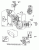 Toro 38566 (1132) - 1132 Power Shift Snowthrower, 1990 (0000001-0999999) Ersatzteile ENGINE BRIGGS & STRATTON MODEL 252416 TYPE 0756-01 & 0757-01 (MODEL NO. 38580 & 38566) #2