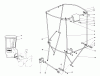 Toro 38566 (1132) - 1132 Power Shift Snowthrower, 1990 (0000001-0999999) Ersatzteile SNOW CAB ASSEMBLY NO. 68-9500 (OPTIONAL)