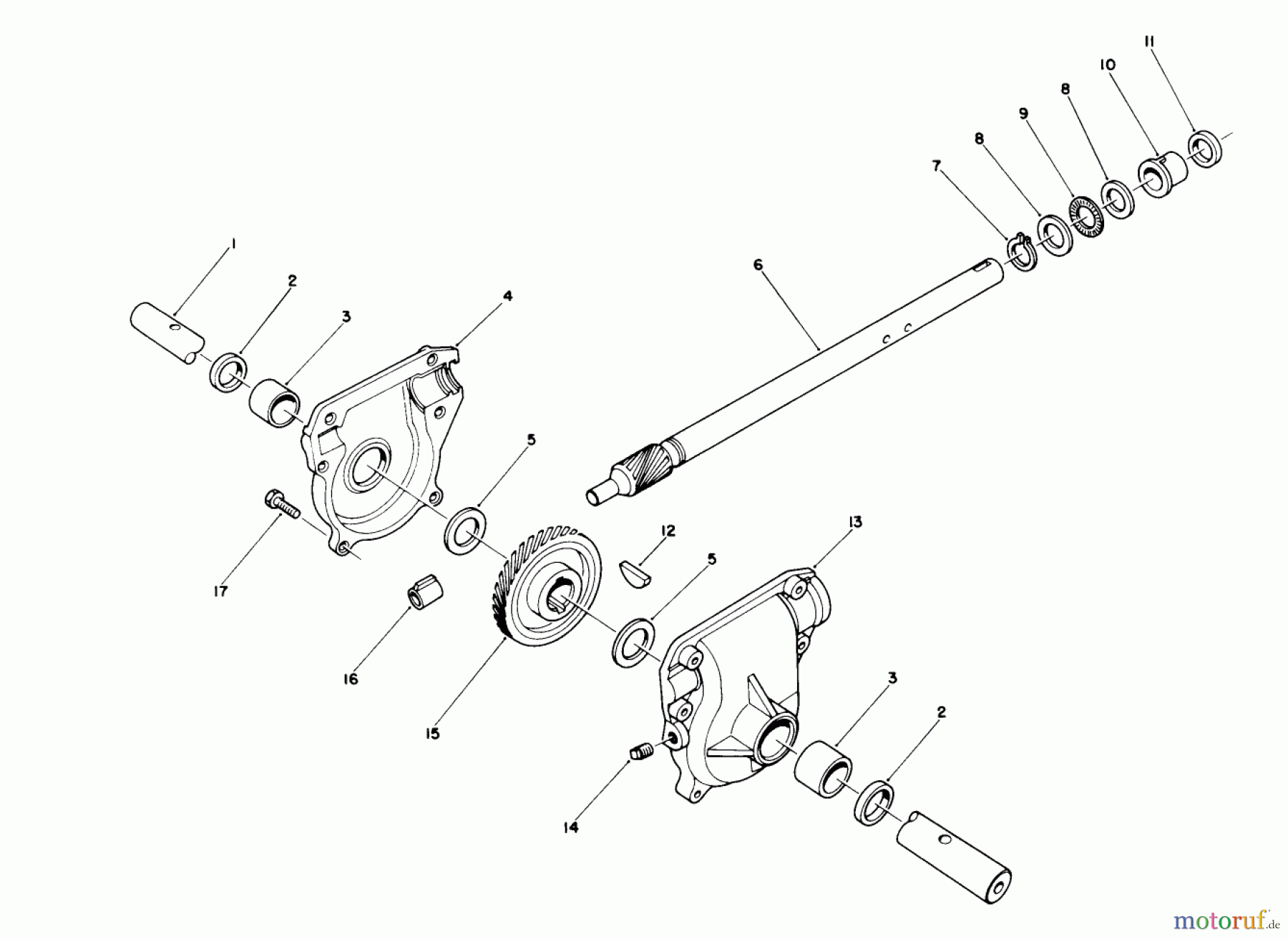 Toro Neu Snow Blowers/Snow Throwers Seite 1 38566 (1132) - Toro 1132 Power Shift Snowthrower, 1991 (1000001-1999999) 32