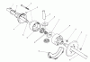 Toro 38566 (1132) - 1132 Power Shift Snowthrower, 1991 (1000001-1999999) Ersatzteile DIFFERENTIAL KIT MODLE NO. 38038 (OPTIONAL)