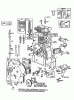 Toro 38566 (1132) - 1132 Power Shift Snowthrower, 1991 (1000001-1999999) Ersatzteile ENGINE BRIGGS & STRATTON MODEL 252416 TYPE 0756-01 & 0757-01 (MODEL NO.38580 & 38566)