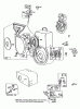 Toro 38566 (1132) - 1132 Power Shift Snowthrower, 1991 (1000001-1999999) Ersatzteile ENGINE BRIGGS & STRATTON MODEL 252416 TYPE 0756-01 & 0757-01 (MODEL NO. 38580 & 38566)
