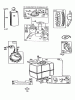 Toro 38566 (1132) - 1132 Power Shift Snowthrower, 1991 (1000001-1999999) Ersatzteile ENGINE BRIGGS & STRATTON MODEL 252416 TYPE 0757-01 (MODEL NO. 38566 ONLY)