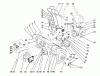 Toro 38566 (1132) - 1132 Power Shift Snowthrower, 1991 (1000001-1999999) Ersatzteile HOUSING & CHUTE ASSEMBLY