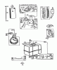 Toro 38566 (1132) - 1132 Power Shift Snowthrower, 1992 (2000001-2999999) Ersatzteile ENGINE BRIGGS & STRATTON MODEL 252416 TYPE 0757-01 (MODEL 38566)
