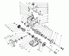 Toro 38566 (1132) - 1132 Power Shift Snowthrower, 1992 (2000001-2999999) Ersatzteile TRANSMISSION ASSEMBLY NO. 66-8030