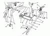 Toro 38566 (1132) - 1132 Power Shift Snowthrower, 1994 (49000001-49999999) Ersatzteile HANDLE ASSEMBLY