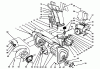 Toro 38566 (1132) - 1132 Power Shift Snowthrower, 1994 (49000001-49999999) Ersatzteile HOUSING & CHUTE ASSEMBLY