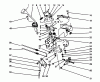 Toro 38566 (1132) - 1132 Power Shift Snowthrower, 1994 (49000001-49999999) Ersatzteile TRACTION LINKAGE ASSEMBLY