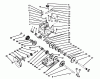 Toro 38566 (1132) - 1132 Power Shift Snowthrower, 1994 (49000001-49999999) Ersatzteile TRANSMISSION ASSEMBLY NO. 66-8030