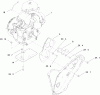 Toro 38567 (6053 R) - CCR 6053 R Quick Clear Snowthrower, 2012 (312000001-312999999) Ersatzteile ENGINE ASSEMBLY