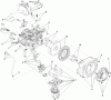 Toro 38567 (6053 R) - CCR 6053 R Quick Clear Snowthrower, 2012 (312000001-312999999) Ersatzteile ENGINE COMPONENT ASSEMBLY