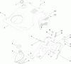 Toro 38567 (6053 R) - CCR 6053 R Quick Clear Snowthrower, 2012 (312000001-312999999) Ersatzteile SHROUD ASSEMBLY