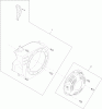 Toro 38567 (6053 R) - CCR 6053 R Quick Clear Snowthrower, 2013 (SN 313000001-313001999) Ersatzteile ENGINE ASSEMBLY NO. 3
