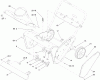 Toro 38569 (6053 ES) - CCR 6053 ES Quick Clear Snowthrower, 2013 (SN 313000001-313001999) Ersatzteile MAIN FRAME ASSEMBLY
