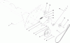 Toro 38569 (6053 ES) - CCR 6053 ES Quick Clear Snowthrower, 2013 (SN 313000001-313001999) Ersatzteile ROTOR DRIVE ASSEMBLY