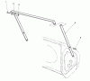 Toro 38570 (828) - 828 Power Shift Snowthrower, 1990 (0000001-0999999) Ersatzteile DRIFT BREAKER ASSEMBLY (OPTIONAL)