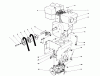 Toro 38570 (828) - 828 Power Shift Snowthrower, 1990 (0000001-0999999) Ersatzteile ENGINE ASSEMBLY