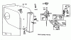 Toro 38570 (828) - 828 Power Shift Snowthrower, 1991 (1000001-1999999) Ersatzteile ENGINE BRIGGS & STRATTON MODEL 190406 TYPE 3104-01 #3