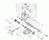 Toro 38570 (828) - 828 Power Shift Snowthrower, 1991 (1000001-1999999) Ersatzteile TRANSMISSION ASSEMBLY NO. 66-8030