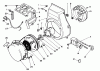 Toro 58435 - 3.5 hp Edger, 1984 (4000001-4999999) Ersatzteile RECOIL STARTER ASSEMBLY