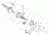 Toro 38570 (828) - 828 Power Shift Snowthrower, 1993 (3900001-3999999) Ersatzteile DIFFERENTIAL KIT MODEL NO. 38038 (OPTIONAL)
