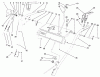 Toro 38570 (828) - 828 Power Shift Snowthrower, 1993 (3900001-3999999) Ersatzteile HANDLE ASSEMBLY