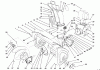 Toro 38570 (828) - 828 Power Shift Snowthrower, 1993 (3900001-3999999) Ersatzteile HOUSING & CHUTE ASSEMBLY