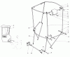 Toro 38570 (828) - 828 Power Shift Snowthrower, 1993 (3900001-3999999) Ersatzteile SNOW CAB ASSEMBLY NO. 68-9500 (OPTIONAL)
