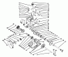 Toro 38570 (828) - 828 Power Shift Snowthrower, 1994 (4900001-4999999) Ersatzteile TRANSMISSION ASSEMBLY NO. 66-8030