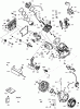 Toro 38571 (6053) - CCR 6053 Quick Clear Snowthrower, 2010 (310000001-310999999) Ersatzteile ENGINE ASSEMBLY NO. 1 TECUMSEH OH195SA-72568G