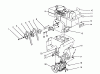 Toro 38573 (828) - 828 Power Shift Snowthrower, 1988 (8000001-8999999) Ersatzteile ENGINE ASSEMBLY